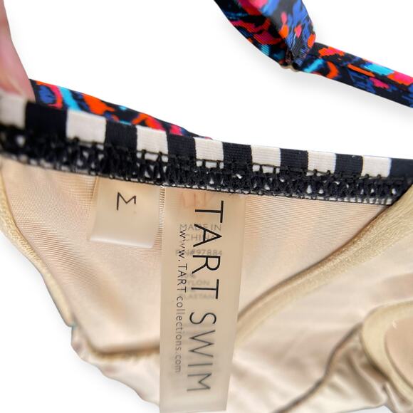 Tart Swimwear Collection Keyhole Cut Out Underwire Pushup Bra One Piece Swimsuit - Picture 10 of 13